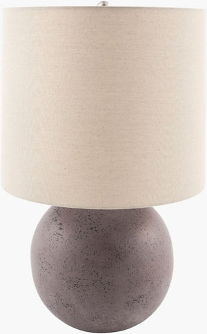 Livabliss Vogel Traditional Metal Table Lamp with Linen Shade for Bedside or Console VGL-012
