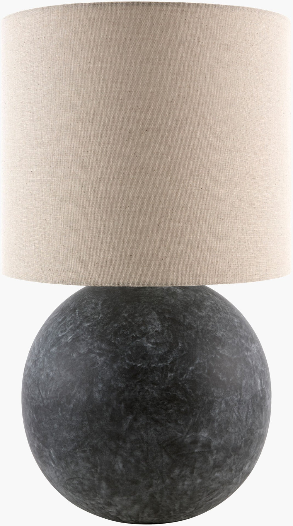 Livabliss Vogel Linen Shade Table Lamp with Metal Base for Bedroom or Living Room Decor VGL-013