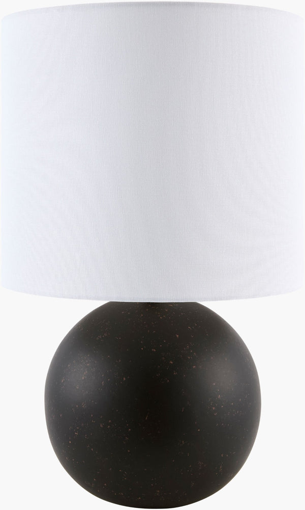 Livabliss Vogel Metal Base Table Lamp with Linen Shade for Bedside or Console Styling VGL-016