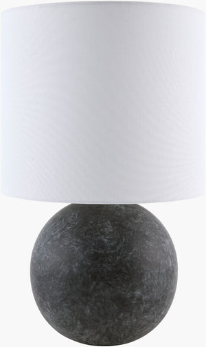 Livabliss Vogel Linen Shade Metal Base Table Lamp Traditional Style for Bedside or Console VGL-018