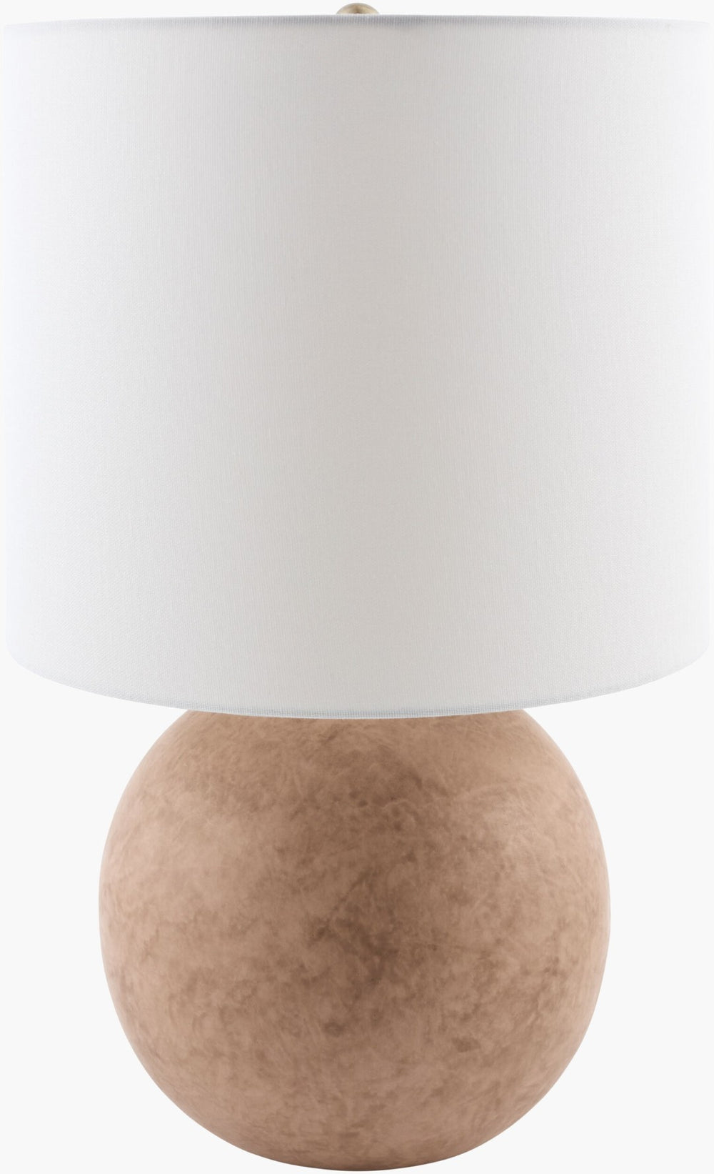 Livabliss Vogel Drum Shade Table Lamp with Linen Diffuser and Metal Base for Warm Ambient Glow VGL-019