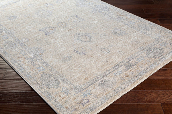 Livabliss Virginia Traditional Machine Woven Polypropylene Rug for Entryways and Hallways Sage, Lavender 6'7" x 9'6" VGN2302-6796