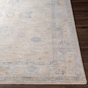 Livabliss Virginia Traditional Machine Woven Polypropylene Rug for Entryways and Hallways Sage, Lavender 6'7" x 9'6" VGN2302-6796