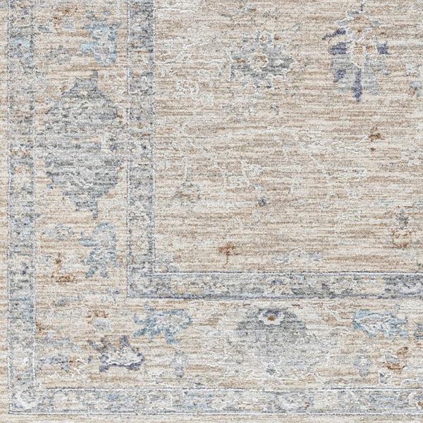 Livabliss Virginia Traditional Machine Woven Polypropylene Rug for Entryways and Hallways Sage, Lavender 6'7" x 9'6" VGN2302-6796