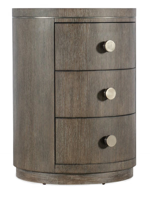 Hooker Furniture Modern Mood Round Nightstand 6850-90315-89 6850-90315-89