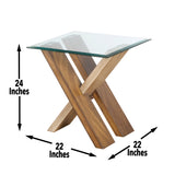 English Elm Steve Silver - Tasha - 3 Piece Table Set (Cocktail & 2 End Tables Set) - Brown