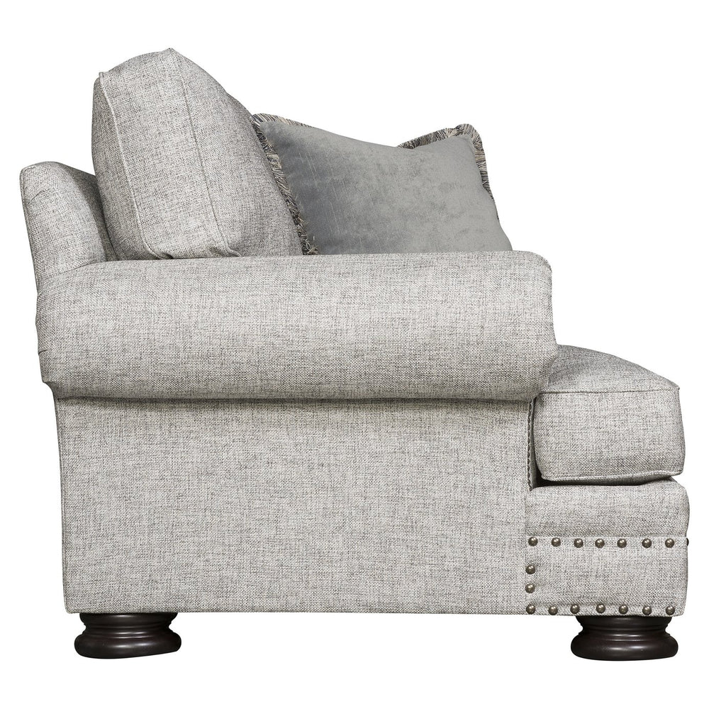 Bernhardt Bernhardt Foster Chair With Nailhead Trim, Rolled Arms & Padded Cushions — Custom Upholstery Options - Made to Order B5172A