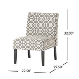 Christopher Knight Home® - Noble House - Kassi Contemporary Fabric Slipper Accent Chair