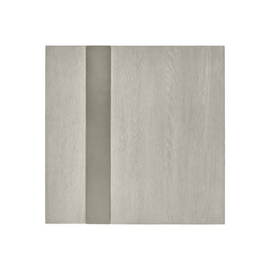 Bernhardt Bernhardt Tempo Side Table With Wire-Brushed Oak Top & Satin Nickel Sculptural Metal Base, 24" H 346126