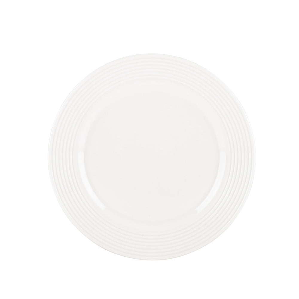 Lenox Tin Can Alley Seven Degree Accent Plate White, WHITE PORCELAIN 6376024