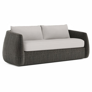 Bernhardt Bernhardt Sarene Outdoor Sofa — All-Weather Woven 88" Deep-Seat Sofa With Plush Cushions, Customizable - Made to Order O4477A
