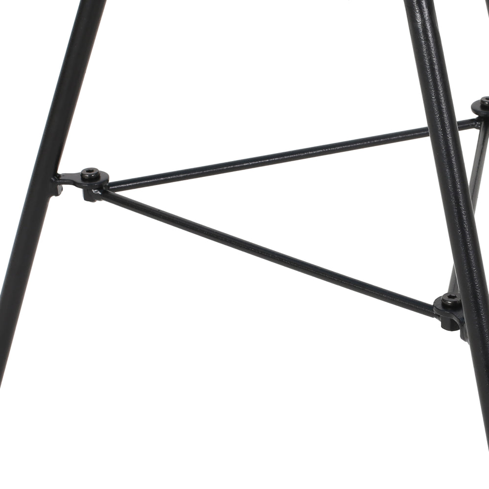 English Elm Christopher Knight Home® - NUSA Blue Side Table with Tempered Glass Top, Handcrafted Polyethylene Rattan, Modern Outdoor Accent (18") 66627.00BLU