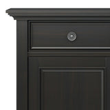 Amherst Entryway Storage Cabinet Hickory Brown B136P158351 Hearth and Haven