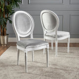 Christopher Knight Home® - Noble House - Phinnaeus Contemporary Velvet Dining Chairs (Set of 2)