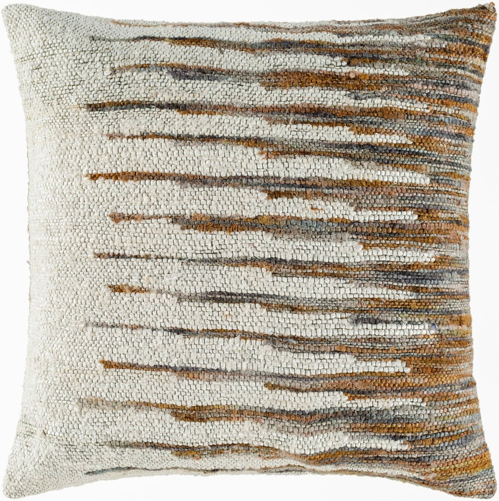 Livabliss Vibe Hand-woven Cotton Blend Accent Pillow Artisan Texture for Sofas and Armchairs VIB002-2020