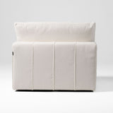 VIG Furniture Divani Casa Vicki - Modern Off-White Fabric Modular Armless Seat VGKK-KF.8033-1.5SEAT-IVORY