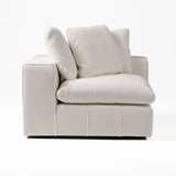 VIG Furniture Divani Casa Vicki - Modern Off-White Fabric Modular Corner Seat VGKK-KF.8033-CORNER-IVORY