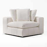 VIG Furniture Divani Casa Vicki - Modern Off-White Fabric Modular Sectional Sofa VGKK-KF.8033-SECT-IVORY