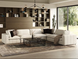 VIG Furniture Divani Casa Vicki - Modern Off-White Fabric Modular Sectional Sofa VGKK-KF.8033-SECT-IVORY