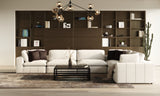 VIG Furniture Divani Casa Vicki - Modern Off-White Fabric Modular Sectional Sofa VGKK-KF.8033-SECT-IVORY