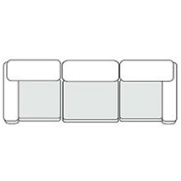 VIG Furniture Vicki Modern Grey Mushroom 3-Piece Modular Sectional Sofa With Removable Cushions & Sleek Arms VGKK-KF.8033-SECT-GRY-3-Piece Sectional