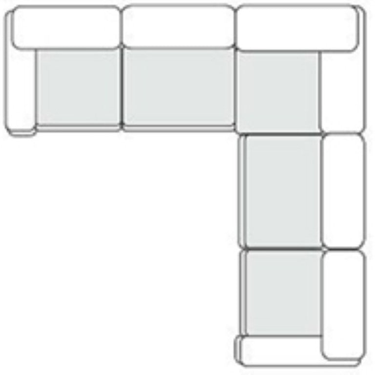 VIG Furniture Vicki Modern Grey Fabric Modular Sectional Sofa 5-Piece — Removable Cushions, Stain-Resistant Upholstery, Solid Wood Frame VGKK-KF.8033-SECT-GRY-5-Piece Sectional