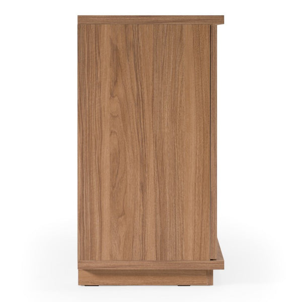 VIG Furniture Victoria Italian Modern Walnut Caracalla Buffet With 4 Doors, Adjustable Shelves, Matte Veneer, Made In Italy (78.7"W) VGAC-VICTORIA-BUF
