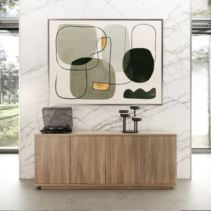 VIG Furniture Nova Domus Victoria - Italian Modern Walnut Caracalla Buffet VGAC-VICTORIA-BUF