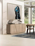 VIG Furniture Nova Domus Victoria - Italian Modern Walnut Caracalla Buffet VGAC-VICTORIA-BUF