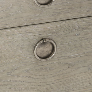 Bernhardt Bernhardt Forsyth Rustic Albion Pewter Desk With Built-In Charging, Cord Management & File Storage D16514