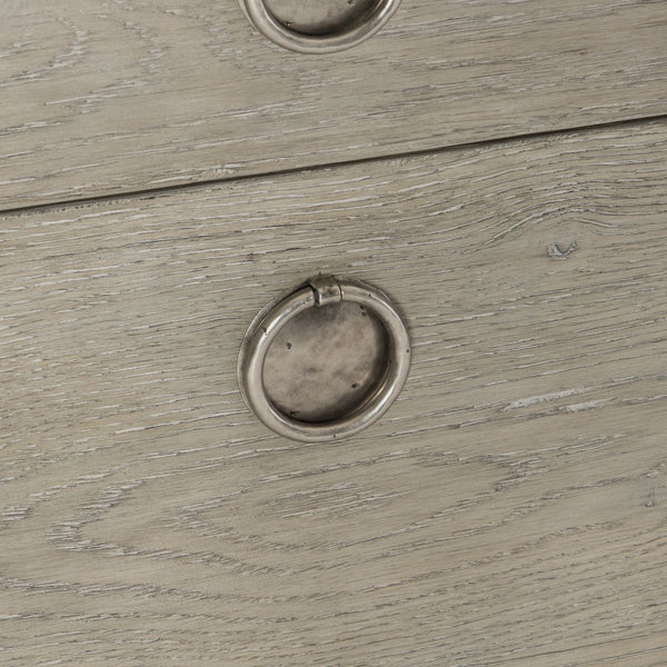 Bernhardt Bernhardt Forsyth Rustic Albion Pewter Desk With Built-In Charging, Cord Management & File Storage D16514