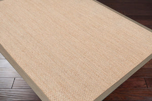 Surya Village Handmade Seagrass Flatweave Rug Natural Fiber Accent for Entryway or Bath VIL6010-23