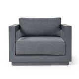 VIG Furniture Renava Vista - Modern Outdoor Grey Sofa Set VGGEP-CP1977-SET