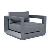 VIG Furniture Renava Vista - Modern Outdoor Grey Sofa Set VGGEP-CP1977-SET