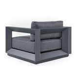 VIG Furniture Renava Vista - Modern Outdoor Grey Sofa Set VGGEP-CP1977-SET