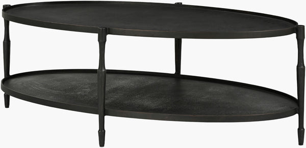 Surya Vitra Handcrafted Low Profile Living Room Coffee Table Wide Surface Transitional VITR001-175227