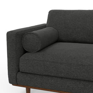 English Elm Morrison 89" Sofa - Charcoal Grey - Handcrafted Mid-Century Modern Comfort With Sustainable Style B136P159631