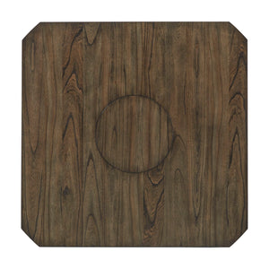 Homelegance By Top-Line Marcellino Espresso Convertible Dining Table with Lazy Susan Espresso Wood