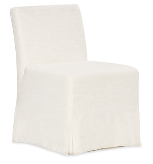 Hooker Furniture Commerce and Market Ren Upholstered Dining Chair Skirted Base Performance Fabric Seat 7228-75026-403