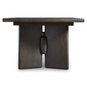 Bernhardt Bernhardt Geneve Wire-brushed Oak Dining Table with Architectural Base Seats Eight K2291
