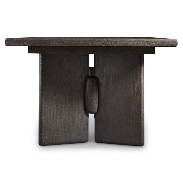Bernhardt Bernhardt Geneve Wire-brushed Oak Dining Table with Architectural Base Seats Eight K2291