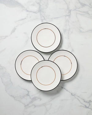 Lenox Kate Spade Make It Pop Accent Plates, Set of 4 White, WHITE PORCELAIN 894610