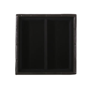 English Elm Christopher Knight Home® - MANSFIELD Ottoman with Storage & Dual Tray Tops, Double-Stitched Faux Leather, Contemporary Brown Upholstery 57736.00