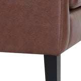 Christopher Knight Home® - Noble House - Deanna Contemporary Faux Leather Tufted Accent Chair