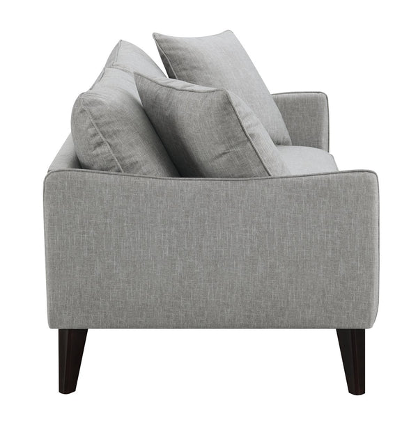 Porter Designs Cavett Mid-century Modern Sofa – Elevate Your Space With Chic Comfort And Style! Cream Fabric 01-33c-01-9224