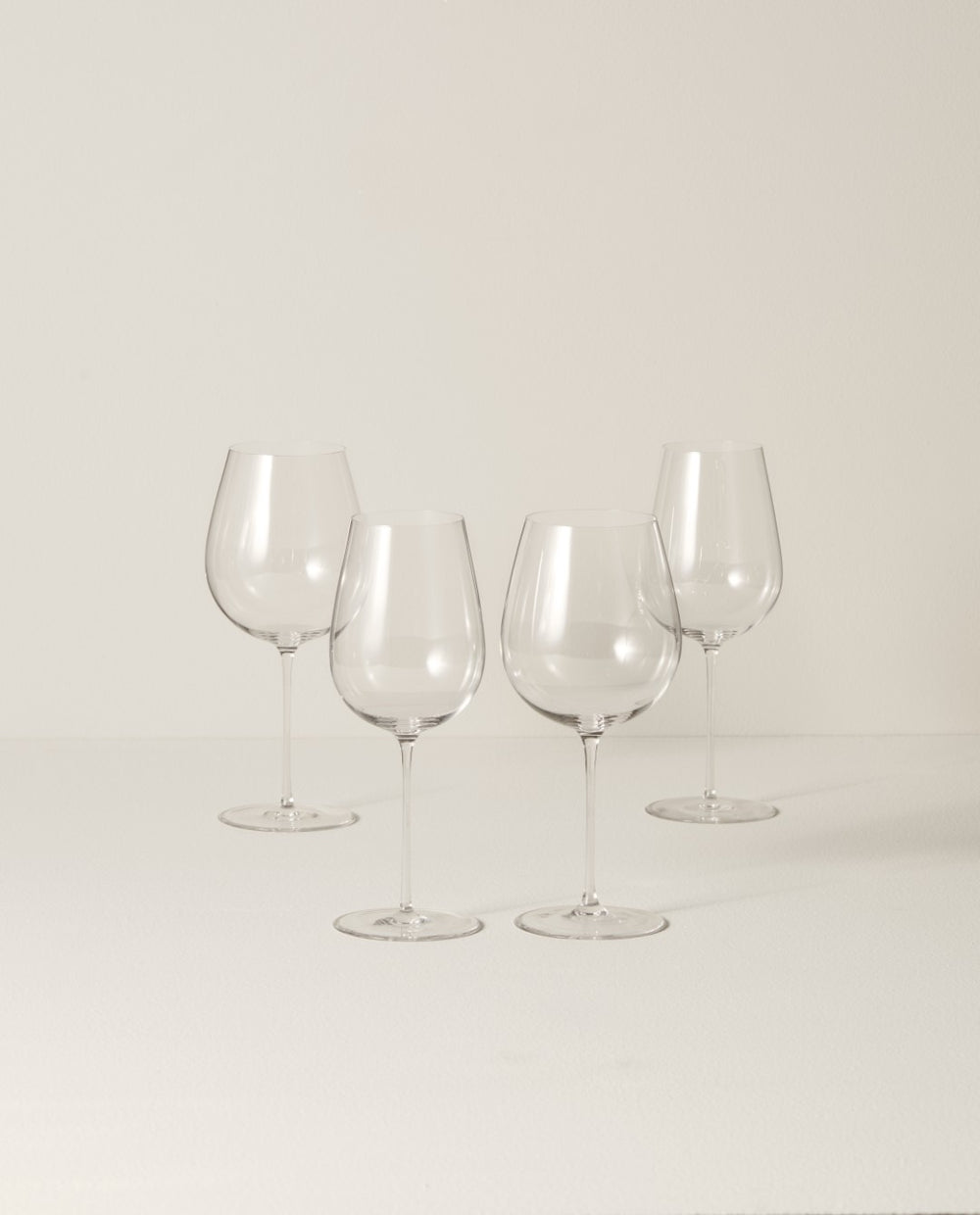 Lenox Signature Series Warm & Cool Region Wine Glasses, 4- Piece. Set Clear, NO COLOR GLASS,CRYSTAL 893812