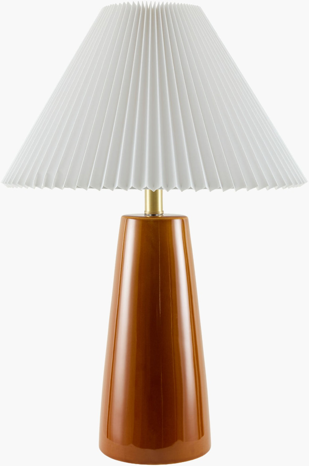 Livabliss Vikundu Hand-painted Ceramic Arts and Crafts Table Lamp with Iron Finial Accent VKD-009