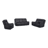 Parker Living Haywood - Deep Charcoal Power Recliner Deep Charcoal MHAY#812PH-DPCH Parker House