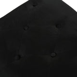 Christopher Knight Home® - Noble House - Kimiko Tufted Black Velvet Ottoman