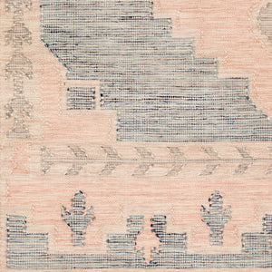 Livabliss Valerie Handwoven Wool Flatweave Rug with Fringe Vintage Traditional Living Room Accent Taupe, Charcoal 9' x 12' VLA2301-912
